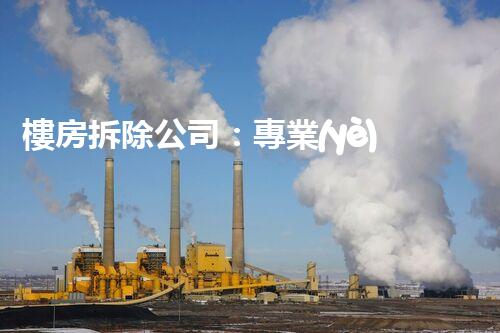 樓房拆除公司：專業(yè)高效，安全拆除專家